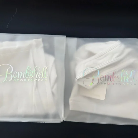 Bombshell Shine Leggings Set size M - Picture 2 of 4